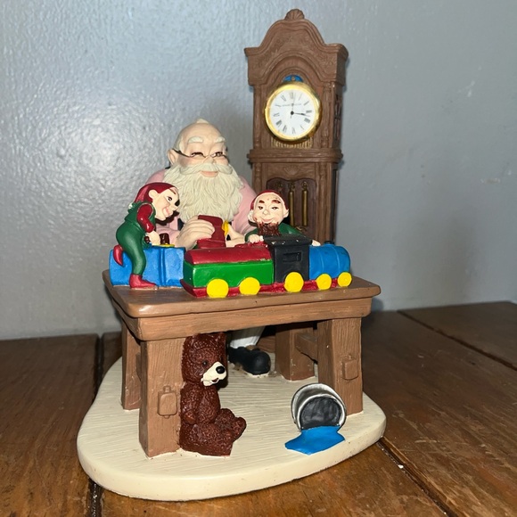 Howard Miller 1997 Limited Edition Christmas Clock Figurine (Previously Owned) - Picture 1 of 5